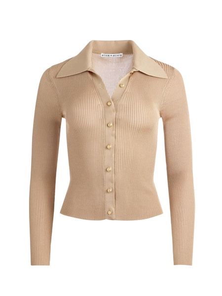 NEALIE RIBBED POLO