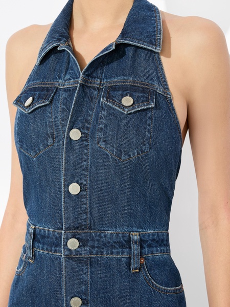 JUANA HIGH LOW DENIM DRESS
