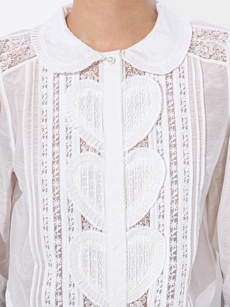 KURT MIXED MEDIA BLOUSE