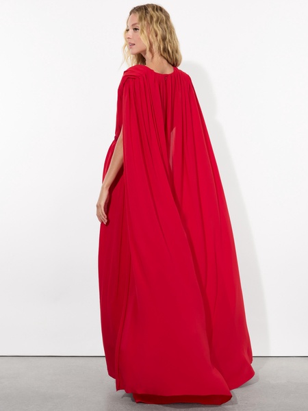 ZENAIDA MAXI CAPE DRESS