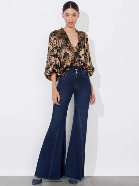 BETSIE RUFFLED BLOUSE