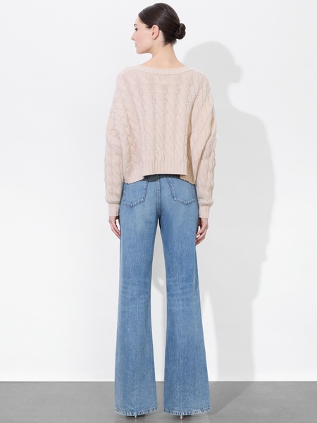 CECILIE CABLEKNIT PULLOVER