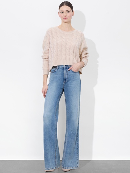 CECILIE CABLEKNIT PULLOVER