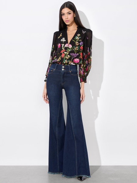 ILAN BUTTON FRONT BLOUSE