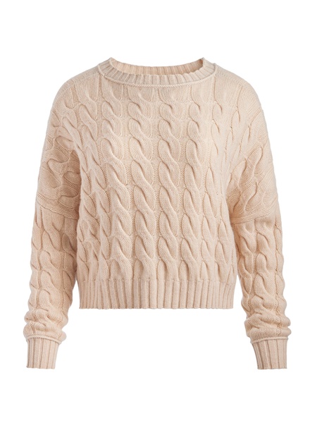CECILIE CABLEKNIT PULLOVER