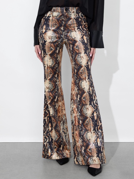 CRISTENA VEGAN SNAKE PANT