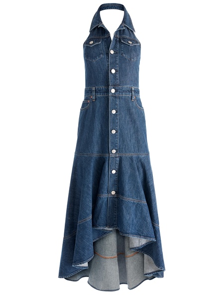 JUANA HIGH LOW DENIM DRESS