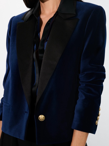 DEVYN VELVET BLAZER