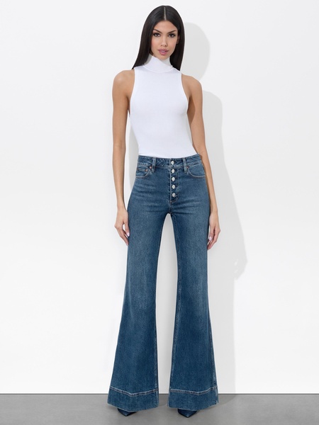 MISSA EXPOSED BUTTON JEAN