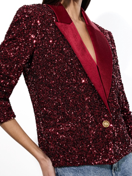 DEVYN SEQUIN BLAZER