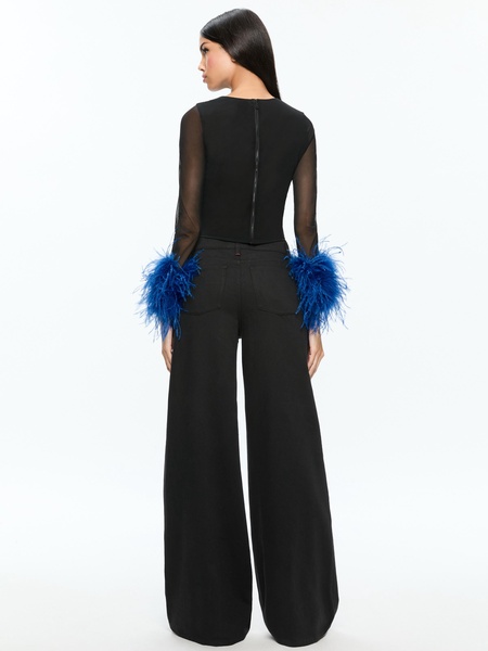 DELAINA FEATHER TOP