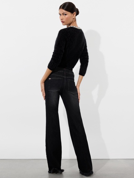 Stretch-Cashmere Dollie Cardigan