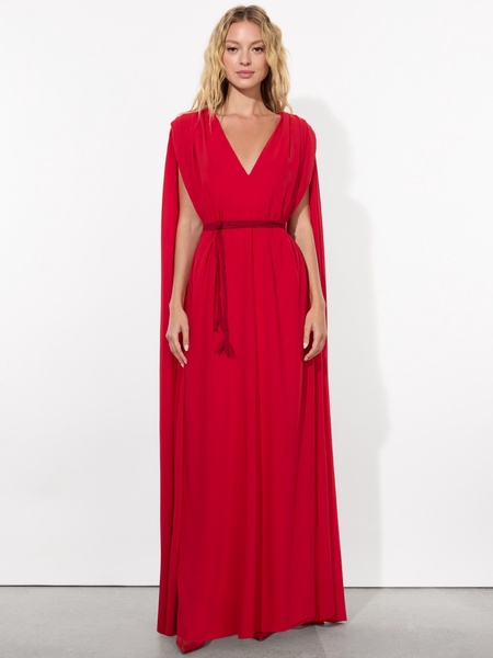 ZENAIDA MAXI CAPE DRESS