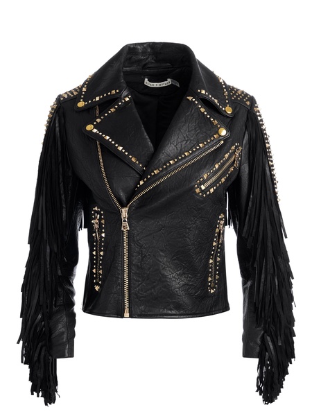 CODY FRINGE LEATHER JACKET