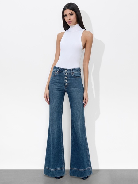 MISSA EXPOSED BUTTON JEAN