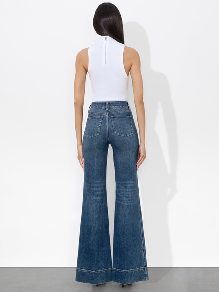 MISSA EXPOSED BUTTON JEAN