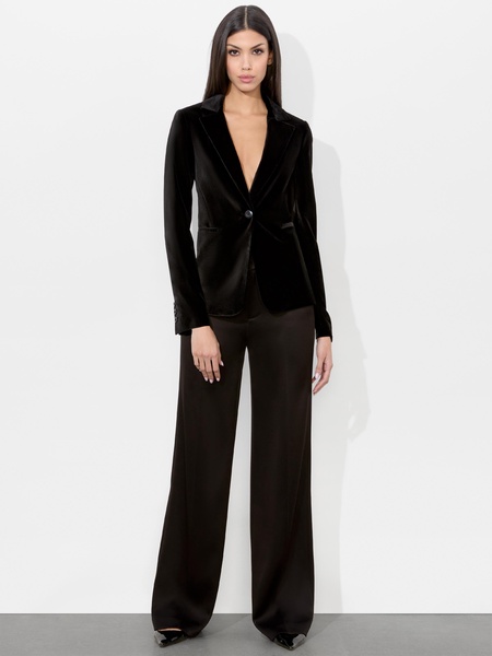 MACEY VELVET BLAZER