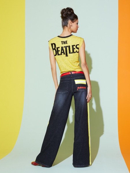 A+O X THE BEATLES MICAH MUSCLE TANK