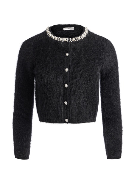 Stretch-Cashmere Dollie Cardigan