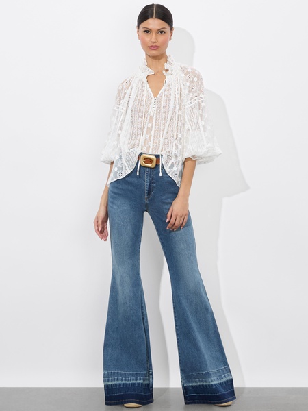 NORAH EYELET BLOUSE