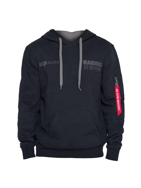 LAS VEGAS RAIDERS X ALPHA X NEW ERA HOODIE (BLACK)