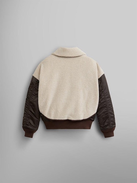 WOMEN'S B-15 SHERPA HYBRID BOMBER JACKET (SEASONAL)