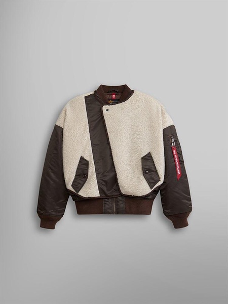WOMEN'S B-15 SHERPA HYBRID BOMBER JACKET (SEASONAL)