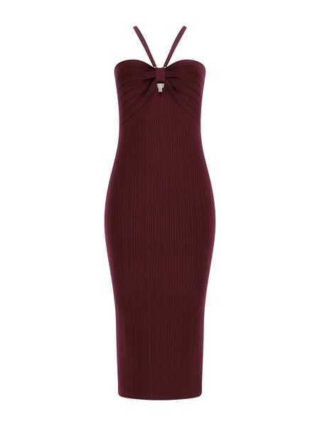 GUESS Women's Sleeveless Sofie Rib Mirage Midi Dress