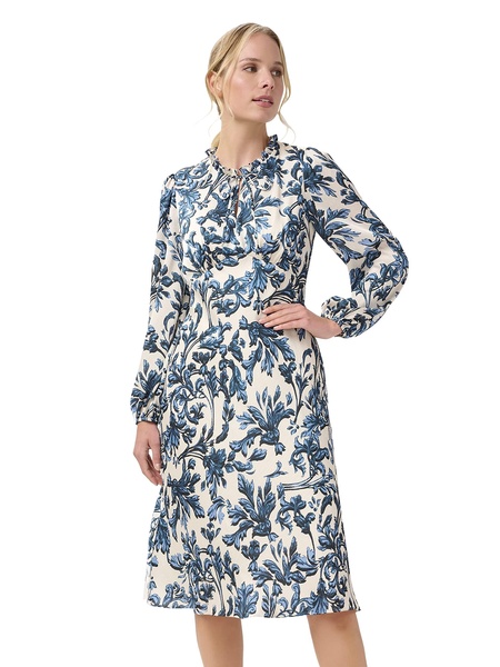 Adrianna Papell Women's Scroll Printed Bias Dress