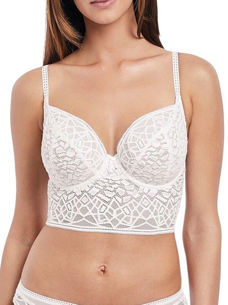 Freya Women's Soiree Lace Longline Underwire Bralette Bra