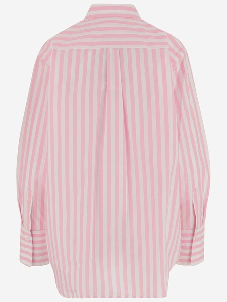 Cotton Shirt With Striped Pattern