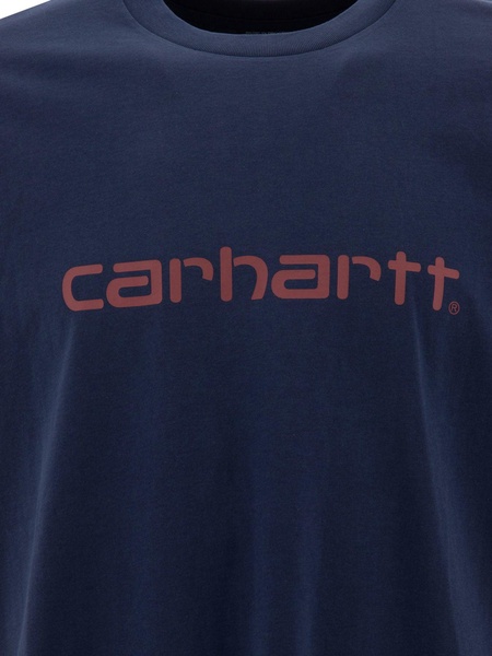 Script T-Shirts Blue