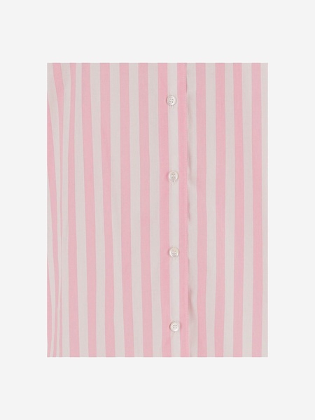 Cotton Shirt With Striped Pattern