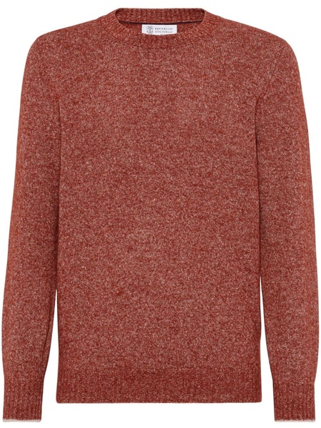Brunello Cucinelli Men Wool Crewneck Sweater