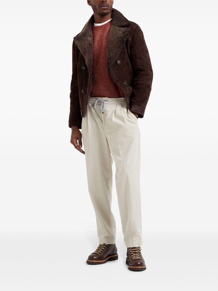 Brunello Cucinelli Men Wool Crewneck Sweater