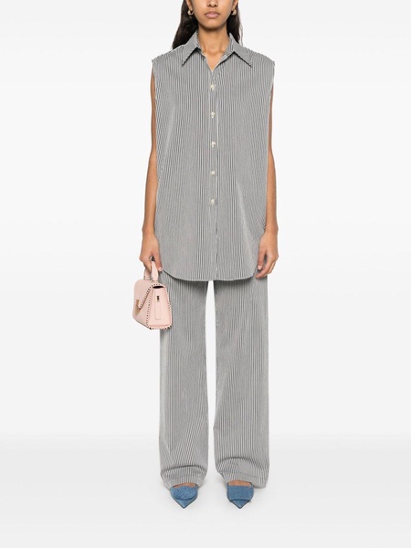 women's trousers blue