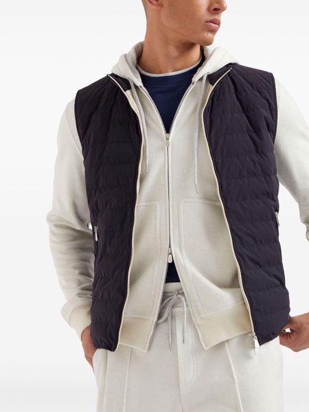 Brunello Cucinelli Men Nylon Down Vest