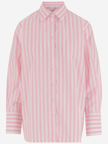 Cotton Shirt With Striped Pattern