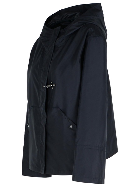 Fay Blue Polyamide Jacket Women