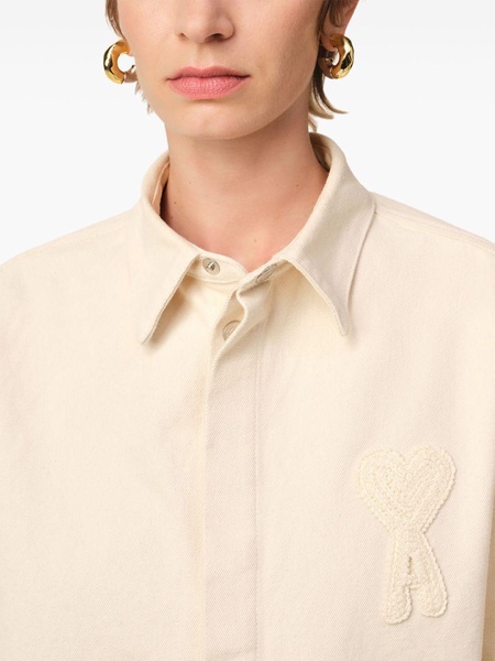 Ami Paris Women Ami De Coeur Cotton Shirt