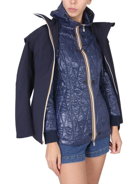 K-Way Zippered Windbreaker