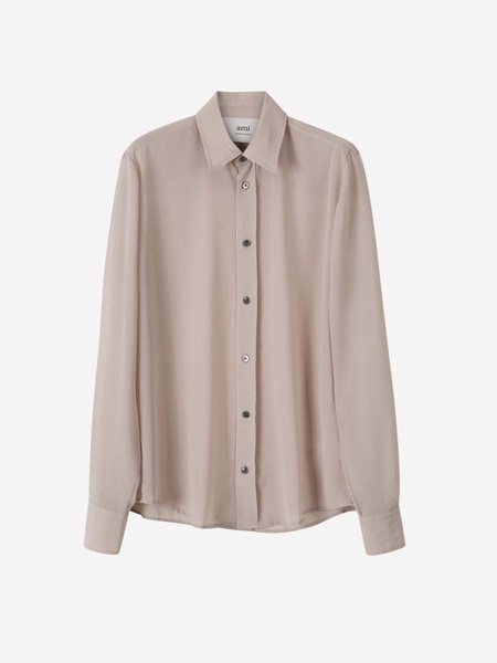 AMI Paris Classic Crepe Blouse