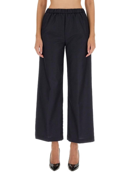 WOOL PALAZZO PANTS