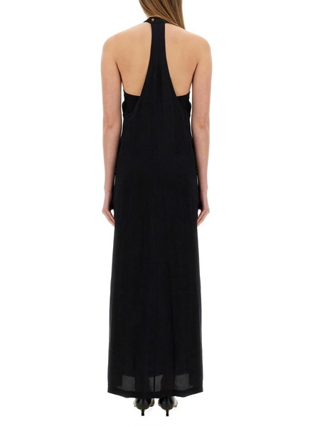 Alysi Silk Long Dress