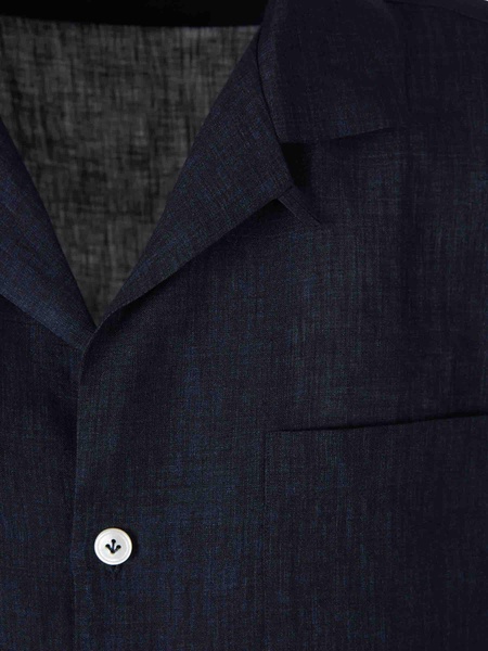 Lardini Linen Pocket Shirt