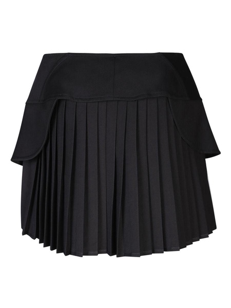 Andreādamo Pleated Miniskirt