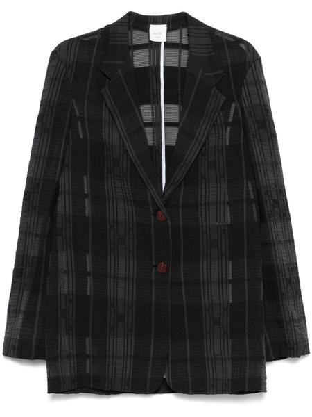 Alysi Single-Breasted Blazer Jacket