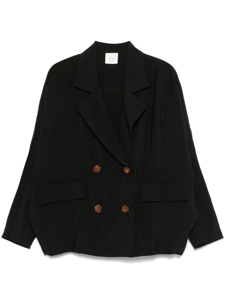 Alysi Double-Breasted Blazer Jacket