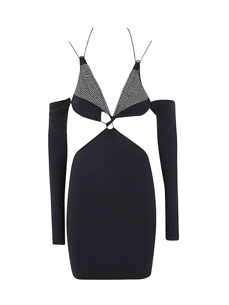 Amazuìn Azhar Crystal Mini Dress Clothing