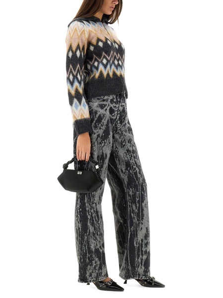 Ganni Shirt With Zip